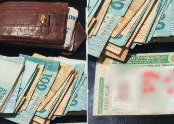 Servidor público mobiliza cidade para devolver carteira encontrada com R$ 5 mil: 'dinheiro estava voando na rua'