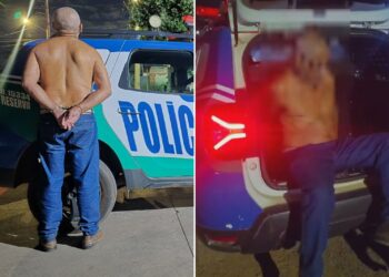 Preso suspeito de dirigir bêbado faz oração antes de entrar em viatura; vídeo