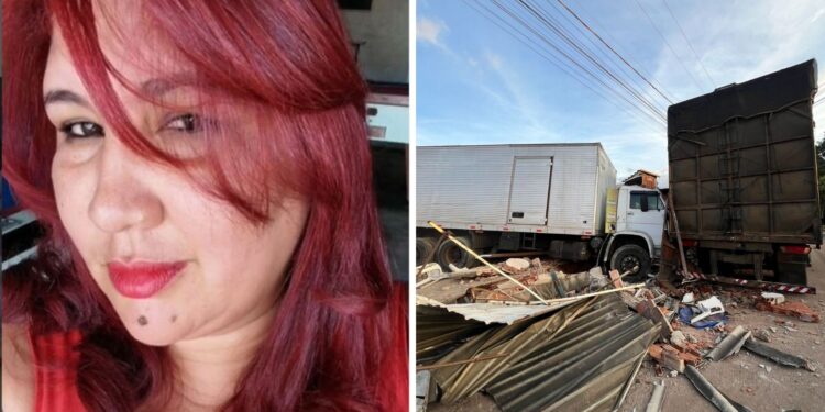 Veja quem era a dona de bar que morreu ao salvar afilhado bebê de caminhão desgovernado em Anápolis
